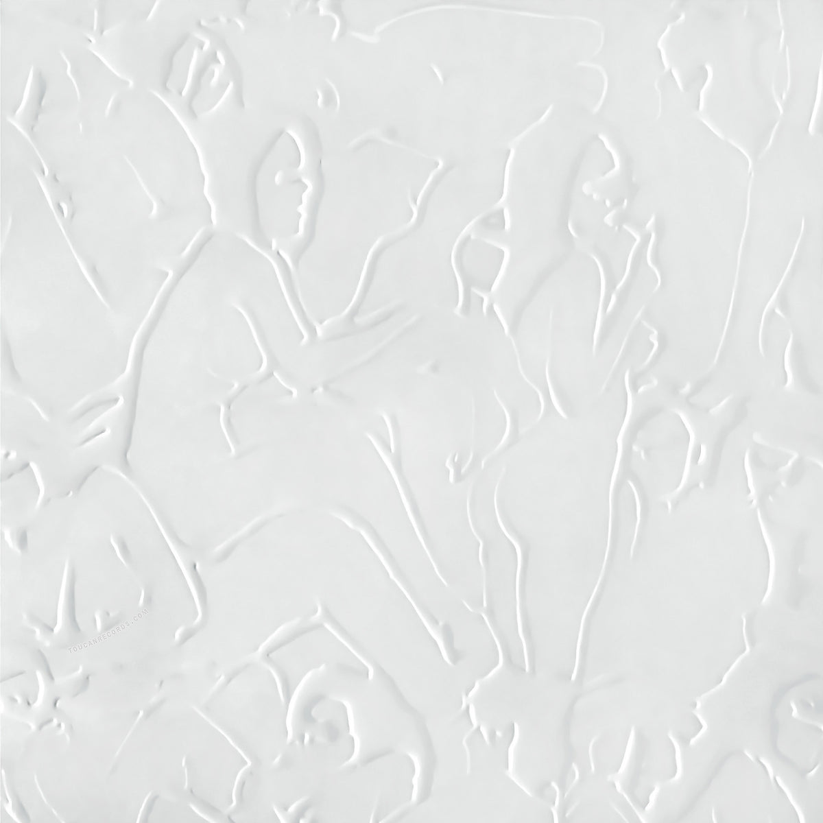 Mac Miller Macadelic album cover for the white 2LP vinyl LP with embossed cover and printed insert at ToucanRecords.com