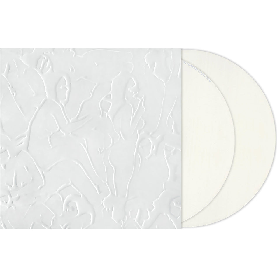 Mac Miller Macadelic packshot for the white 2LP vinyl LP edition of the 17-track hip-hop and alternative rap mixtape with embossed cover and printed insert. Features the song 'Loud'.