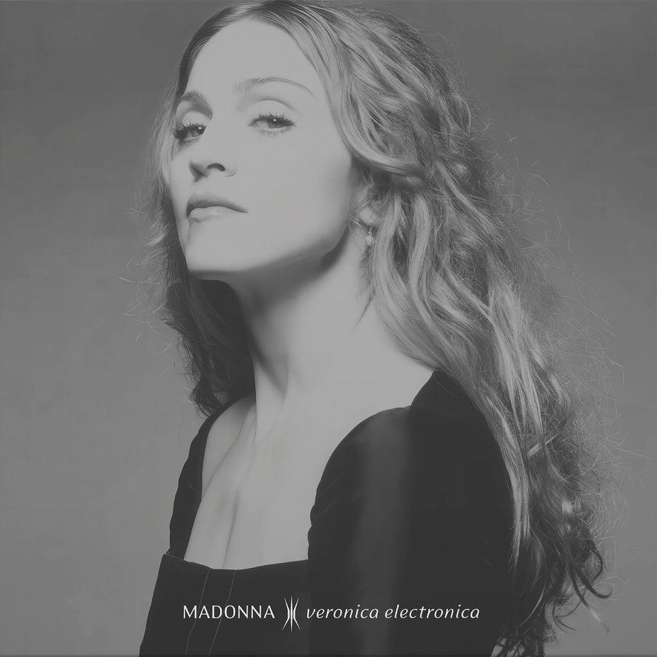 Madonna Veronica Electronica cover art, clear vinyl pressing, Ray of Light remix EP with Inez and Vinoodh photography