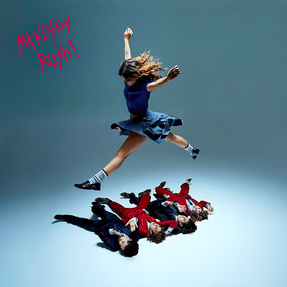 Maneskin, Rush, Limited Edition, White Vinyl, Silver Foil, cover, album, album art, vinyl, kools kids, Loneliest, bla bla bla,