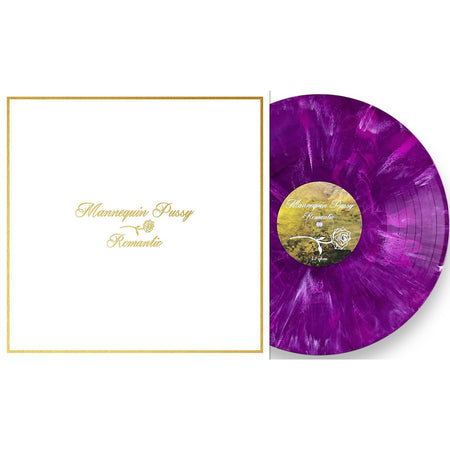 Mannequin Pussy – Romantic packshot, 45 RPM Joker Marble vinyl pressing, energetic punk album — in stock at ToucanRecords.com