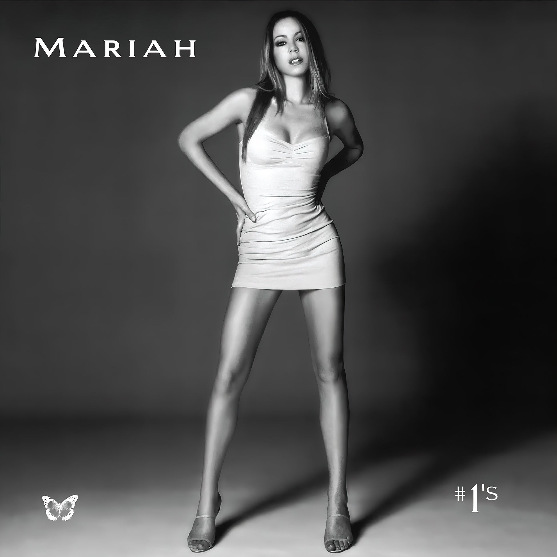 Mariah Carey, #1's, number ones, greatest hits, 2 LP, White Colored Vinyl, album cover