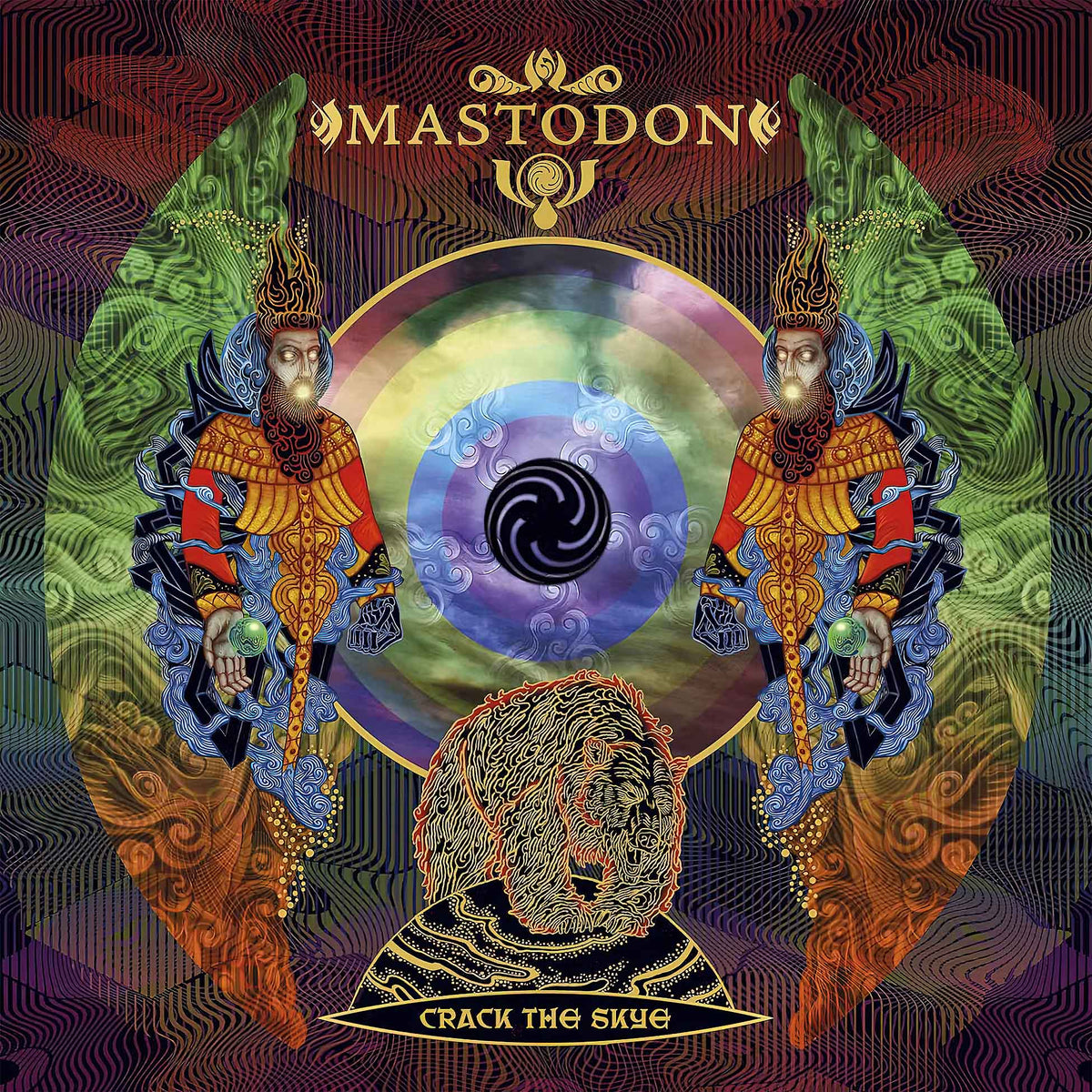 Mastodon, Crack The Skye, Black Vinyl, cover, album, album art, vinyl