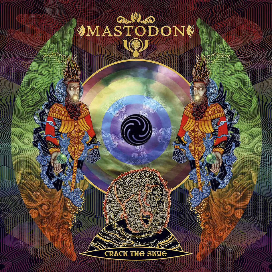 Mastodon, Crack The Skye, Black Vinyl, cover, album, album art, vinyl
