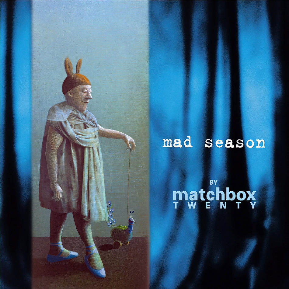 Matchbox Twenty - Mad Season album cover, sky blue vinyl 2LP Rocktober Indie Exclusive limited edition
