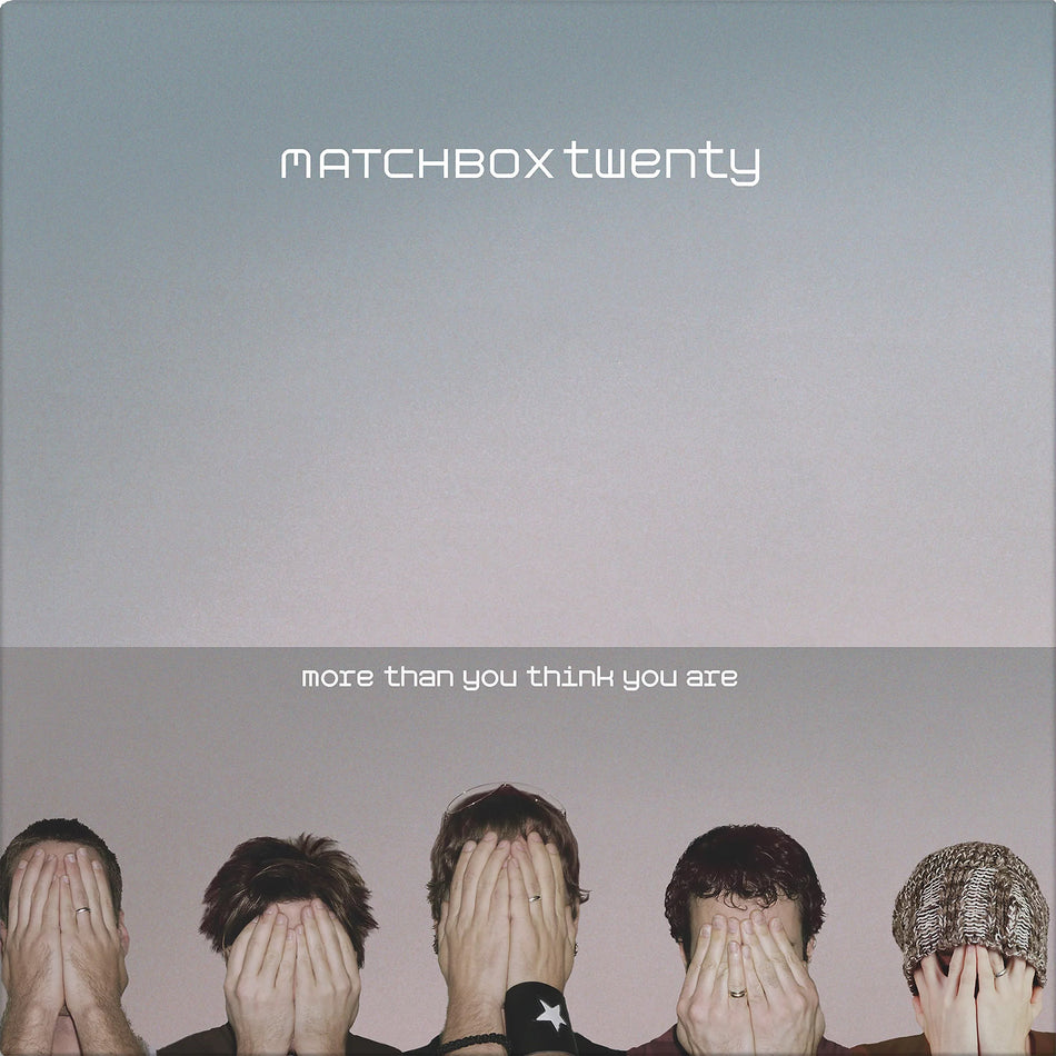 Matchbox Twenty - More Than You Think You Are album cover, violet vinyl 2LP Rocktober edition with bonus tracks