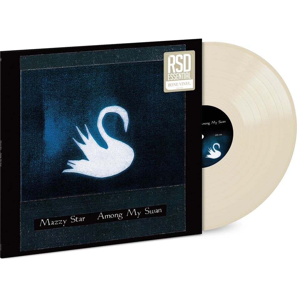 Mazzy Star - Among My Swan packshot, bone colored LP, RSD Essential series; indie rock and slowcore vibe