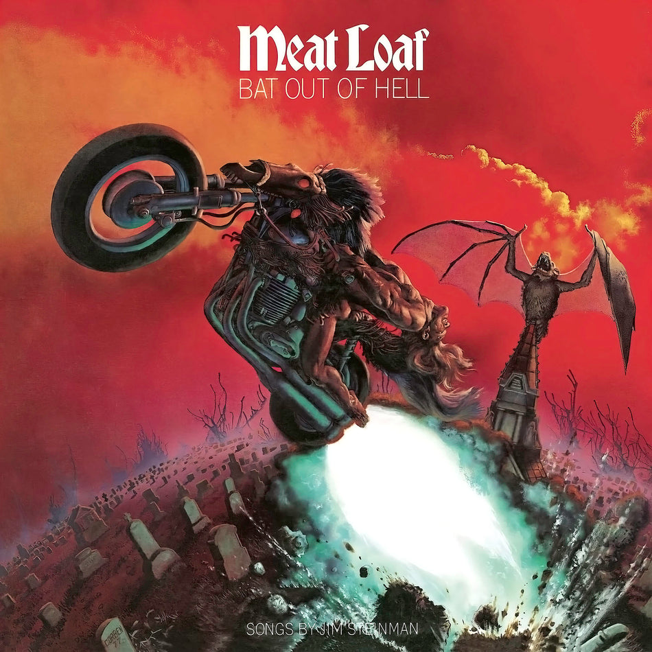 Meat Loaf, Bat Out Of Hell, vinyl, cover