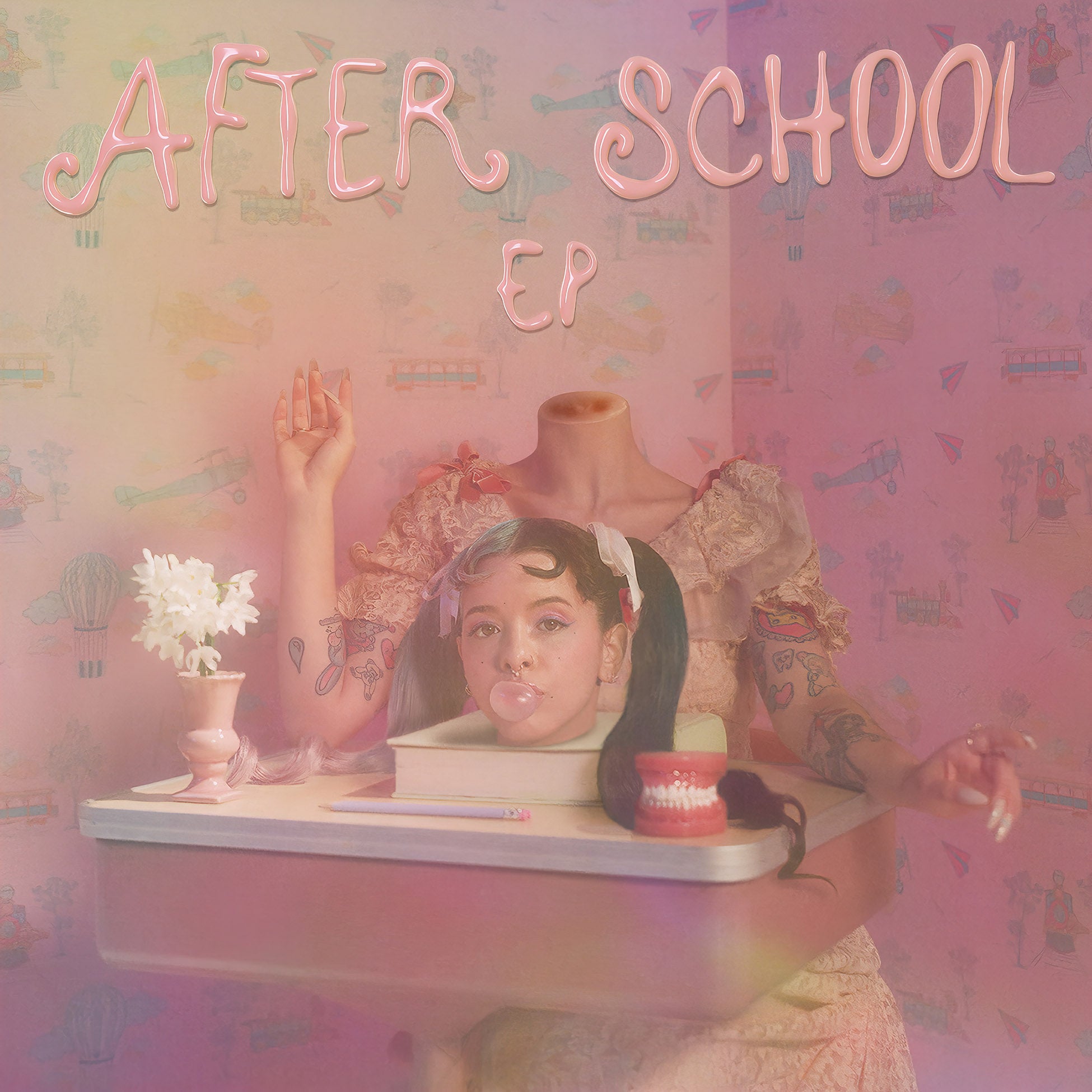 Melanie Martinez - After School EP album cover, Baby Blue vinyl, standard single pocket jacket – available at ToucanRecords.com