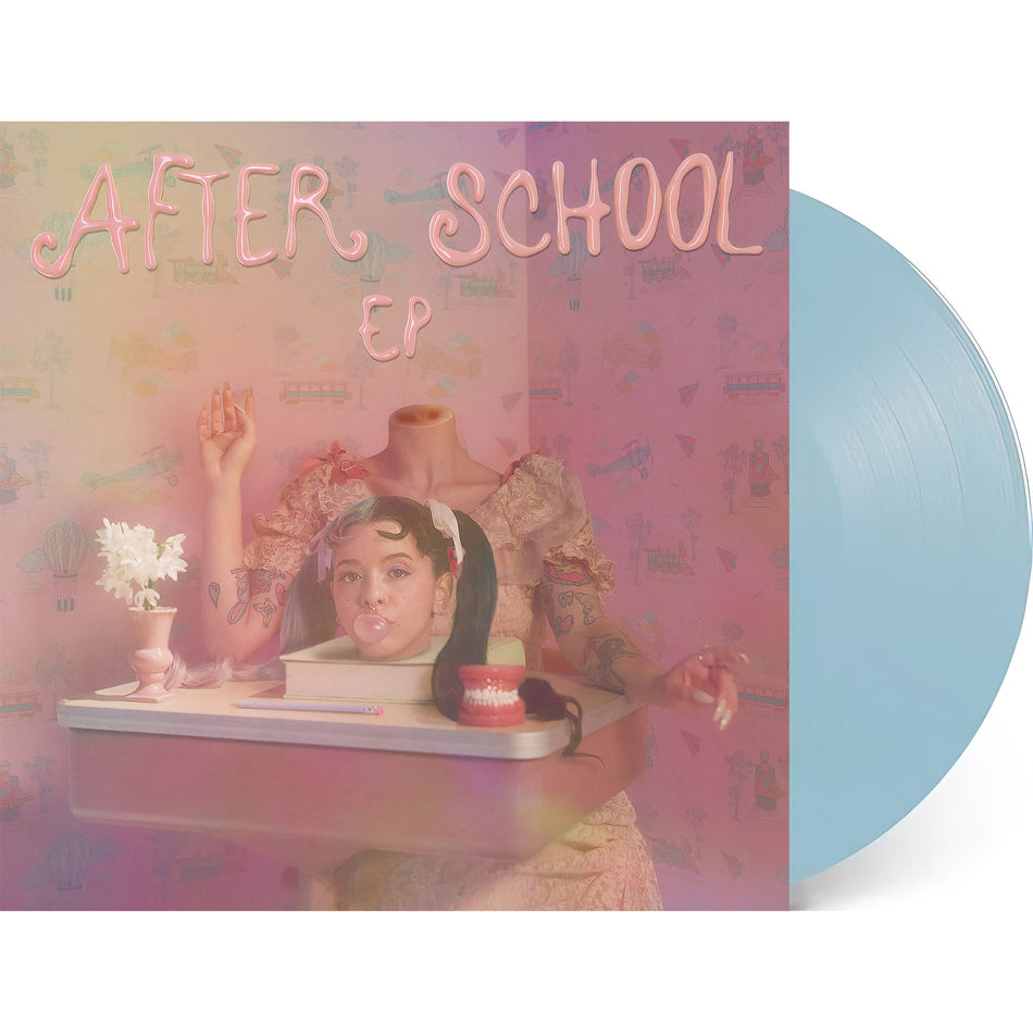 Melanie martinez, after school, baby blue, blue, colored vinyl, packshot