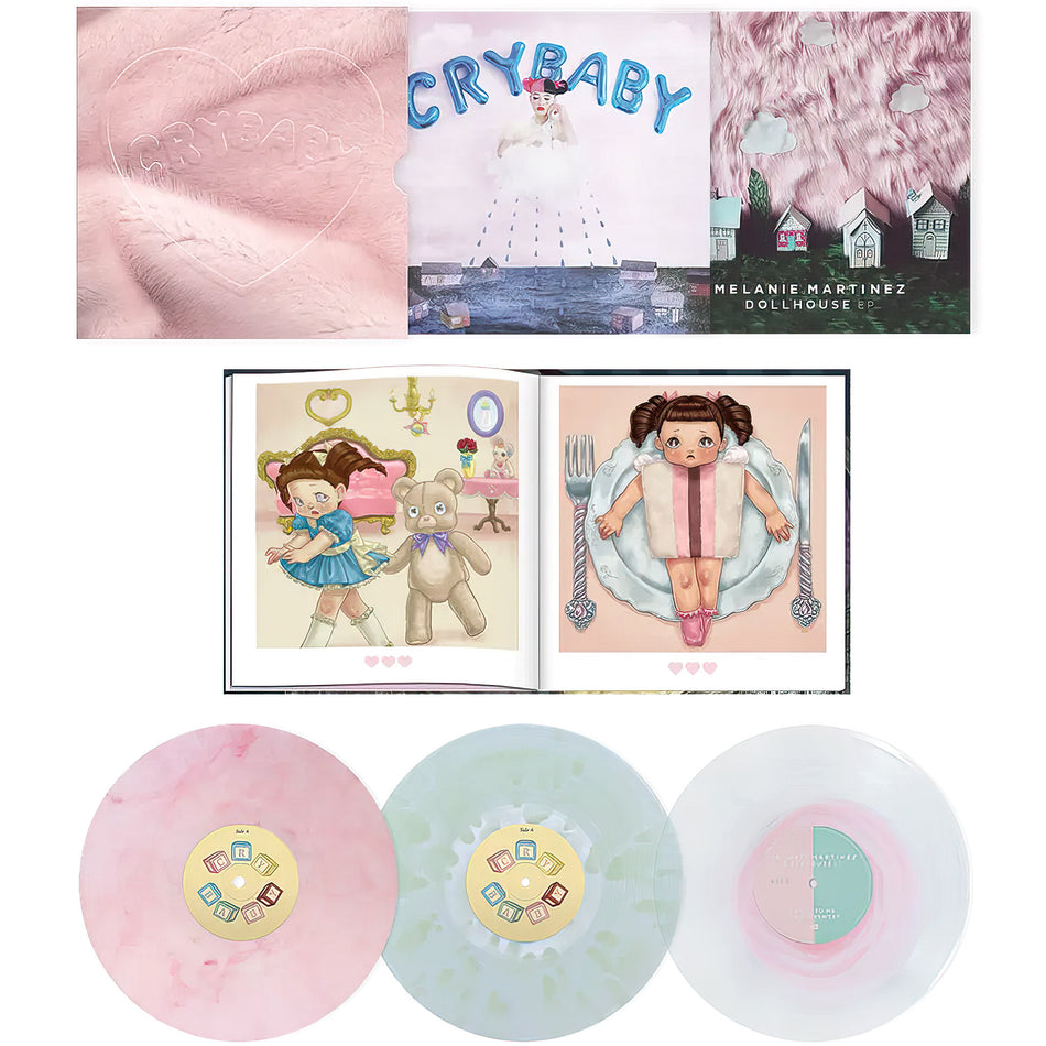 Melanie Martinez - Cry Baby packshot, 10th Anniversary 3LP special edition colored vinyl