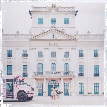 Melanie Martinez - K-12 album cover, pink colored vinyl LP, gatefold edition classic pop