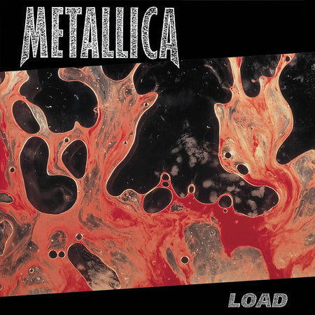 Metallica - Load album cover, 2 LP 180g black vinyl set, heavy metal reissue – available now at ToucanRecords.com