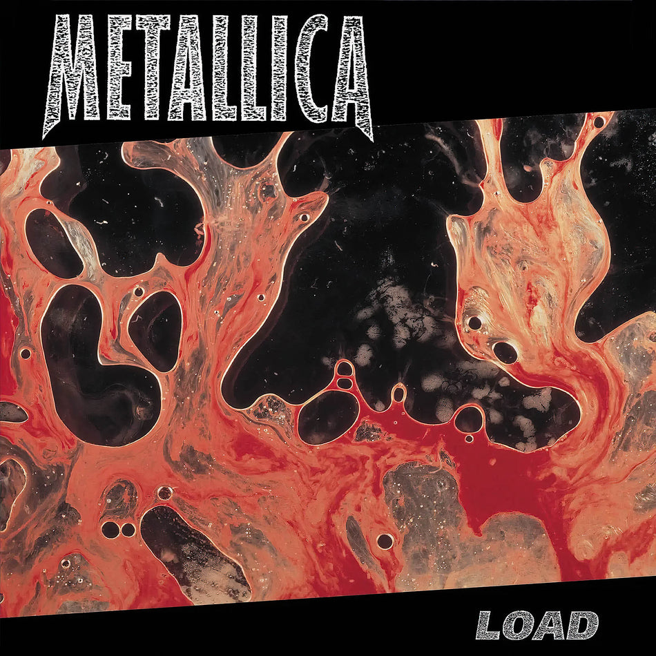 Metallica - Load album cover, 2 LP 180g black vinyl set, heavy metal reissue – available now at ToucanRecords.com