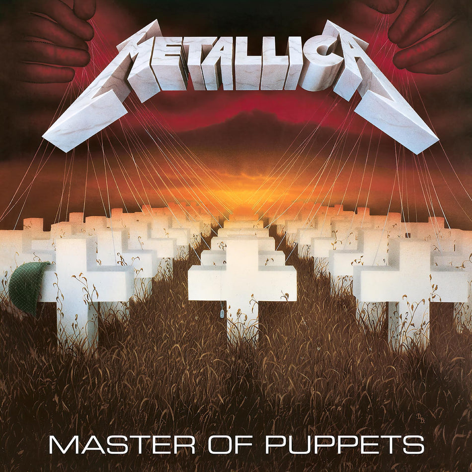 Metallica, Master Of Puppets, cover, album, album art, vinyl, Cliff Burton,