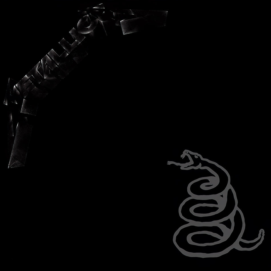 Metallica, self titled, Black Album, 2 LP, 180g Vinyl, cover, album, album art, vinyl, nothing else matters, unforgiven, enter sandman,
