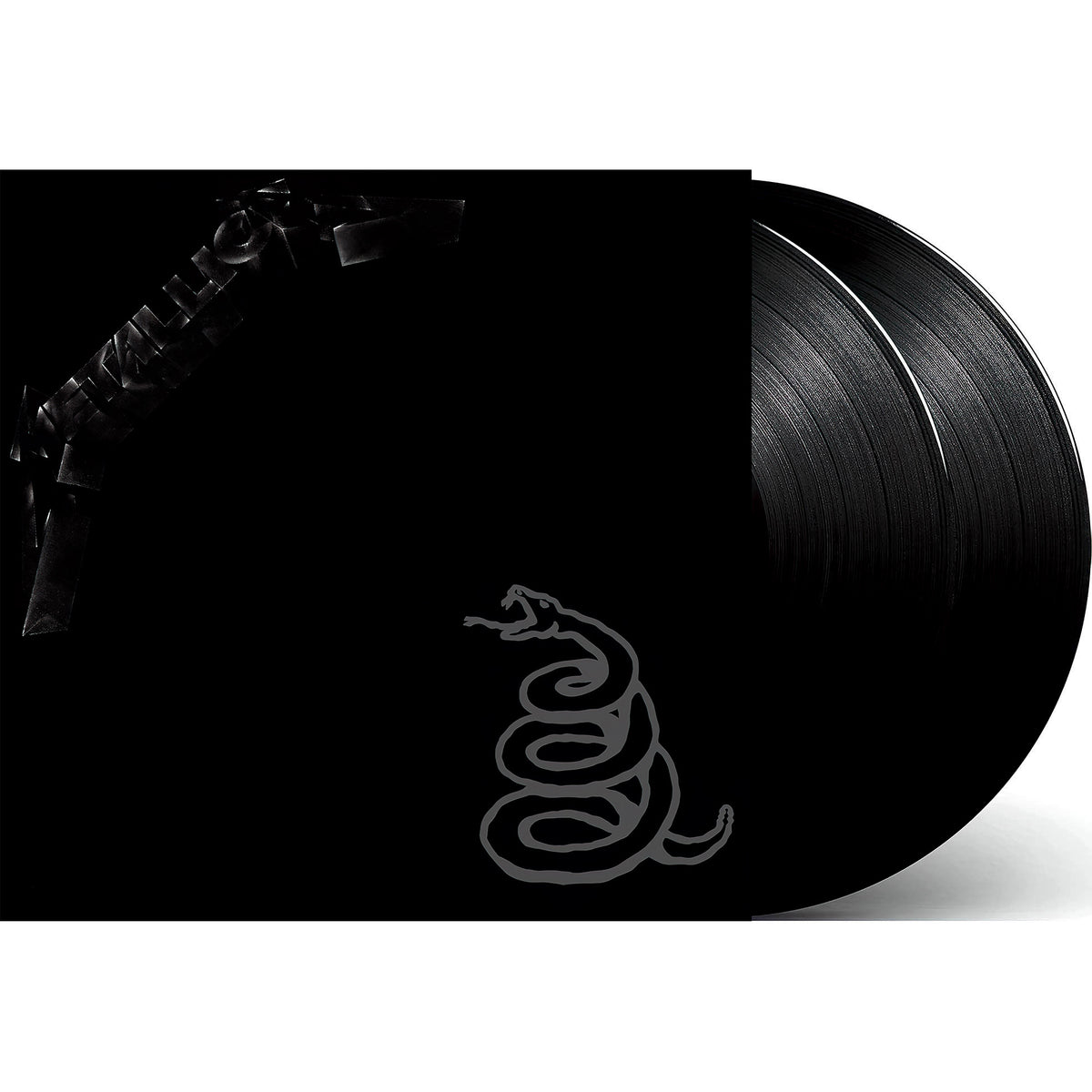 Metallica, self titled, Black Album, 2 LP, 180g Vinyl, cover, album, album art, vinyl, nothing else matters, unforgiven, enter sandman, packshot