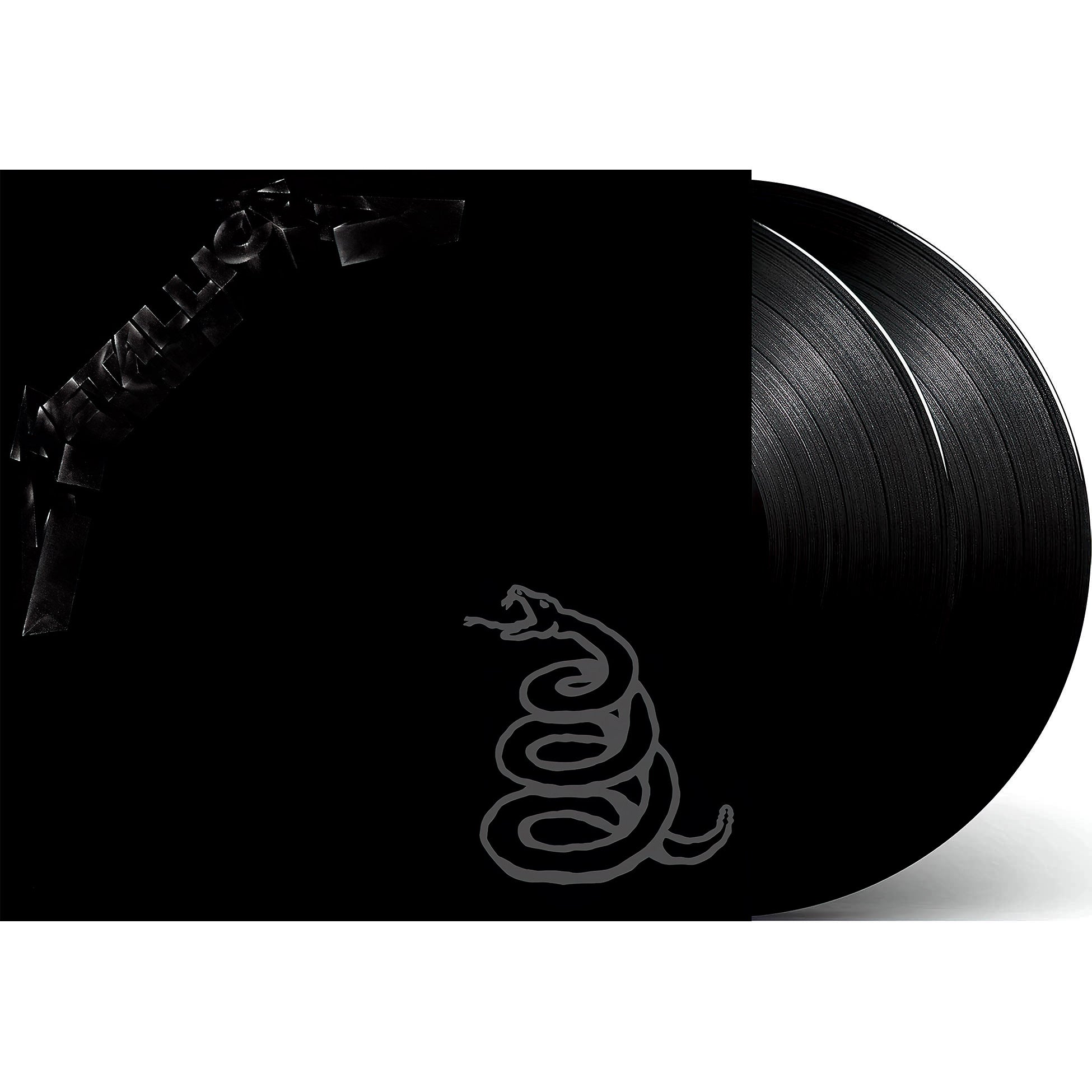 Metallica, self titled, Black Album, 2 LP, 180g Vinyl, cover, album, album art, vinyl, nothing else matters, unforgiven, enter sandman, packshot