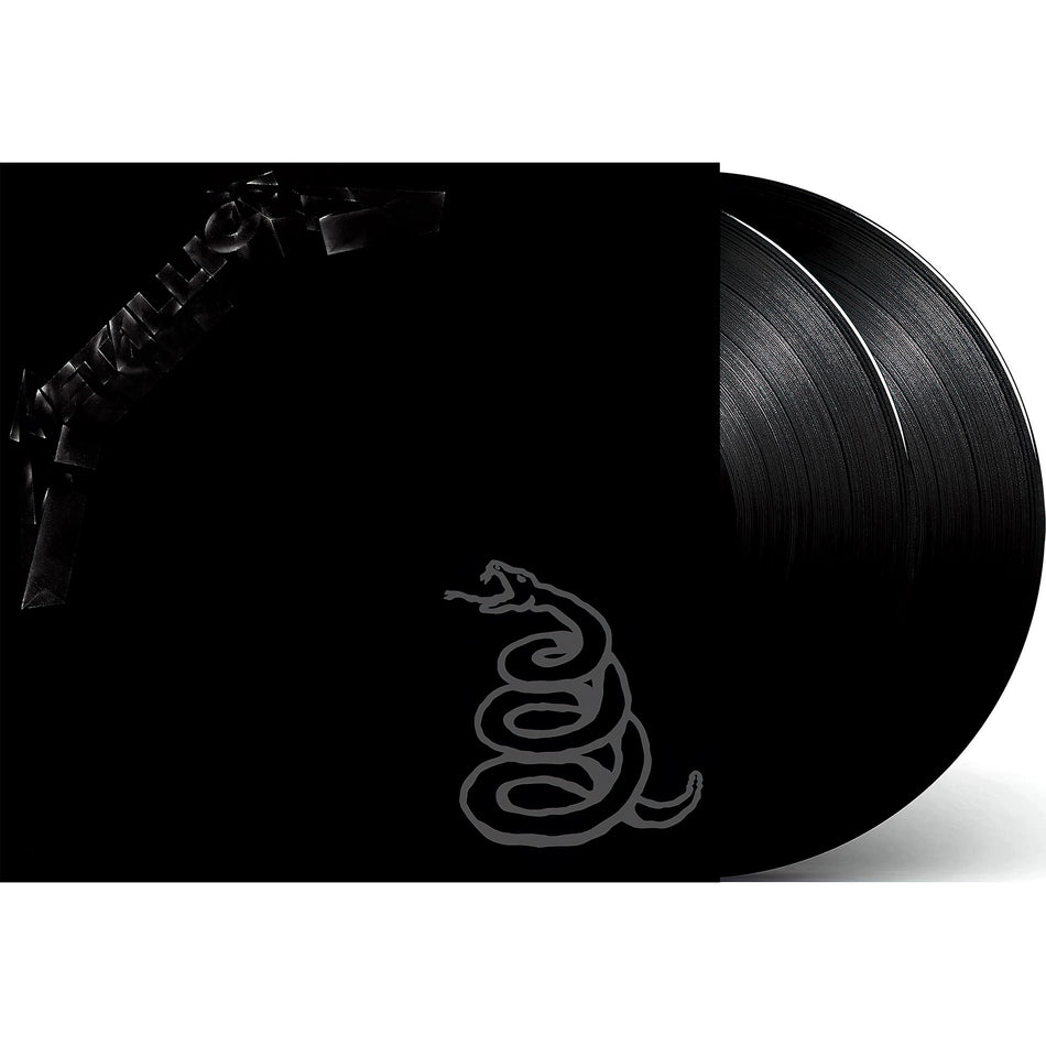 Metallica, self titled, Black Album, 2 LP, 180g Vinyl, cover, album, album art, vinyl, nothing else matters, unforgiven, enter sandman, packshot
