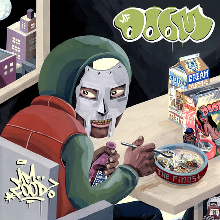 MF Doom, MM..Food, food, Indie Exclusive, 2 LP, Pink Vinyl, Green Vinyl, doom, cover, album, vinyl
