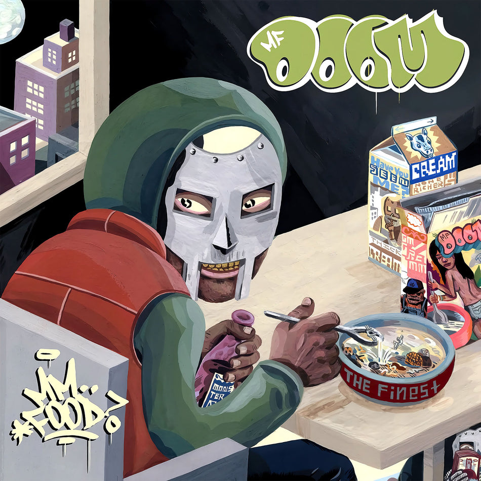 MF Doom, MM..Food, food, Indie Exclusive, 2 LP, Pink Vinyl, Green Vinyl, doom, cover, album, vinyl