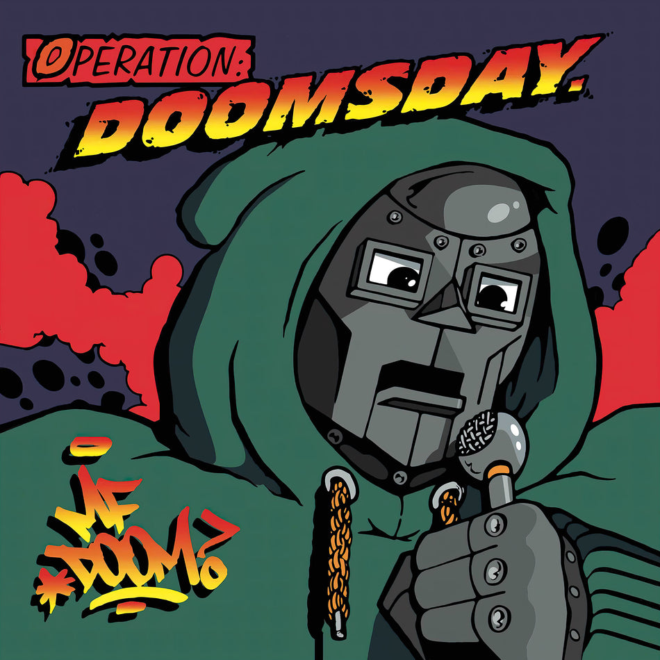 MF Doom, Operation Doomsday, 2 LP, Vinyl, doom, cover, album cover,