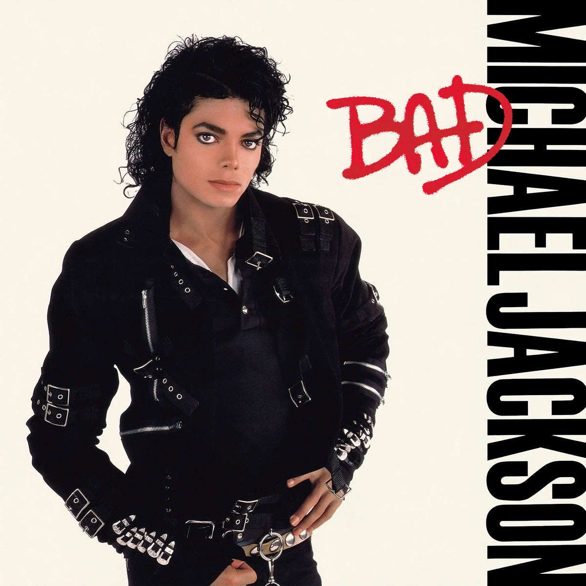 michael jackson, MJ, bad, I'm Bad black jacket, cover, album cover, cover art,
