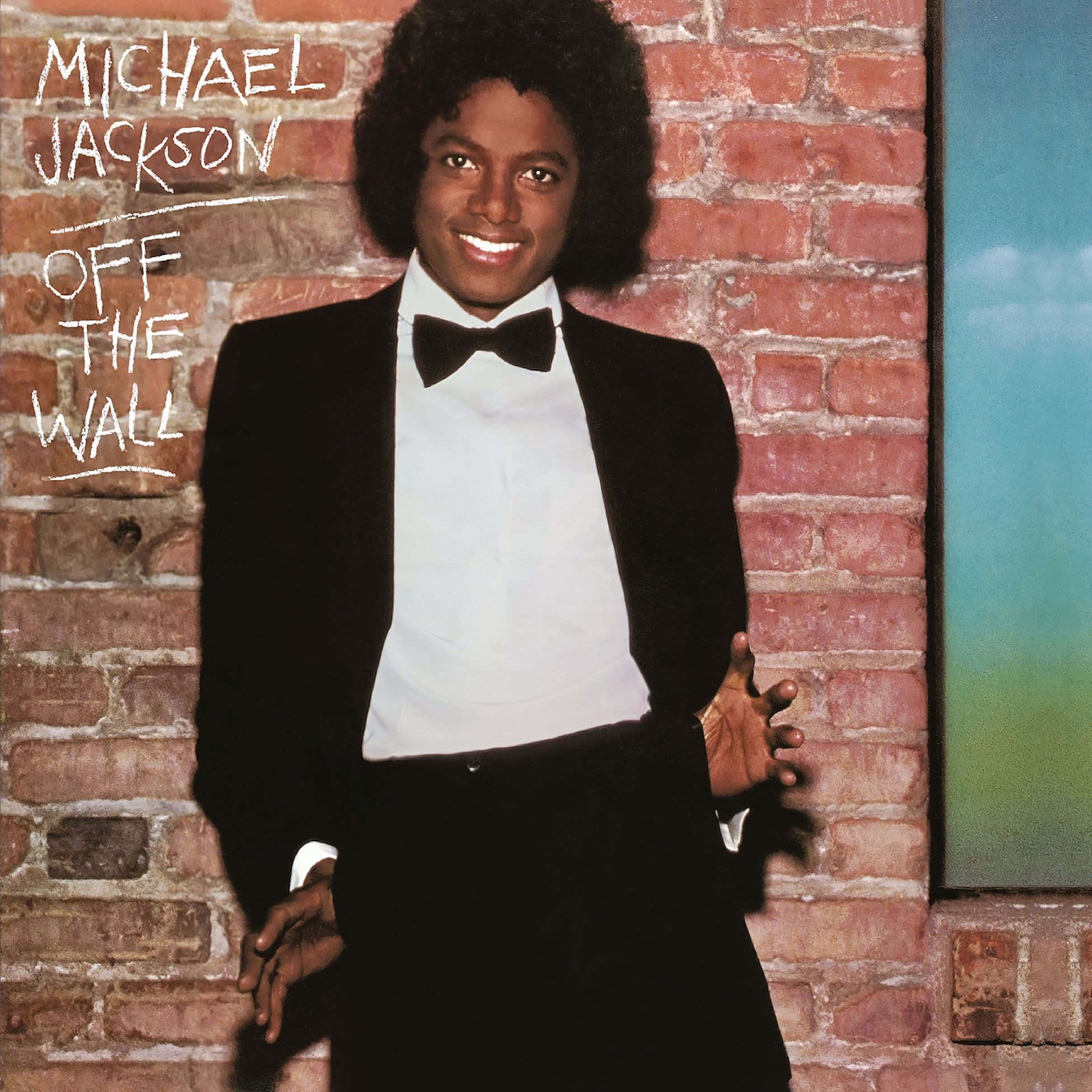 Michael Jackson - Off The Wall album cover art, black vinyl LP, classic 1979 release