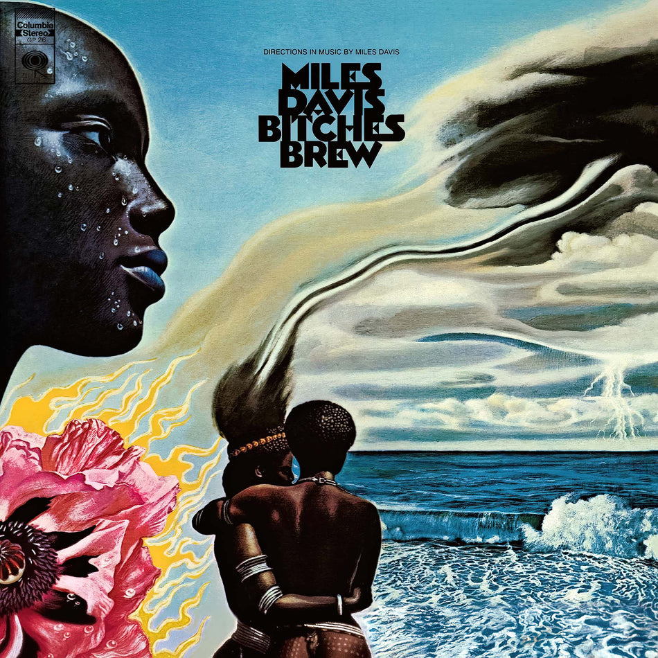 miles davis, bitches brew, import, 180g vinyl, album cover, cover art, cover, album art, vinyl,
