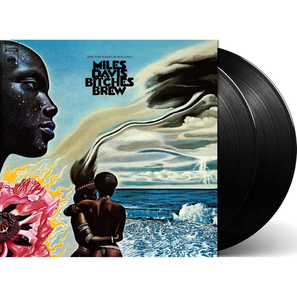 miles davis, bitches brew, packshot, import, 180g vinyl, album cover, cover art, cover, album art, vinyl,
