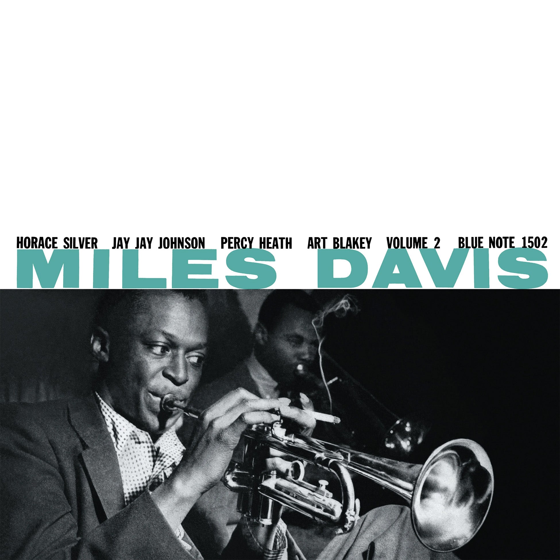 Miles Davis - Volume 2 album cover, 180g mono Blue Note Classic audiophile Vinyl. Original artwork reproduction – available at ToucanRecords.com