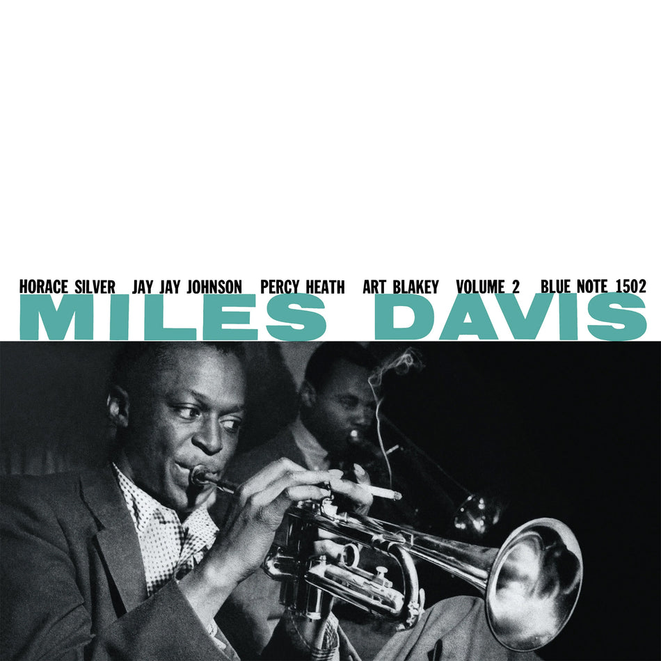Miles Davis - Volume 2 album cover, 180g mono Blue Note Classic audiophile Vinyl. Original artwork reproduction – available at ToucanRecords.com
