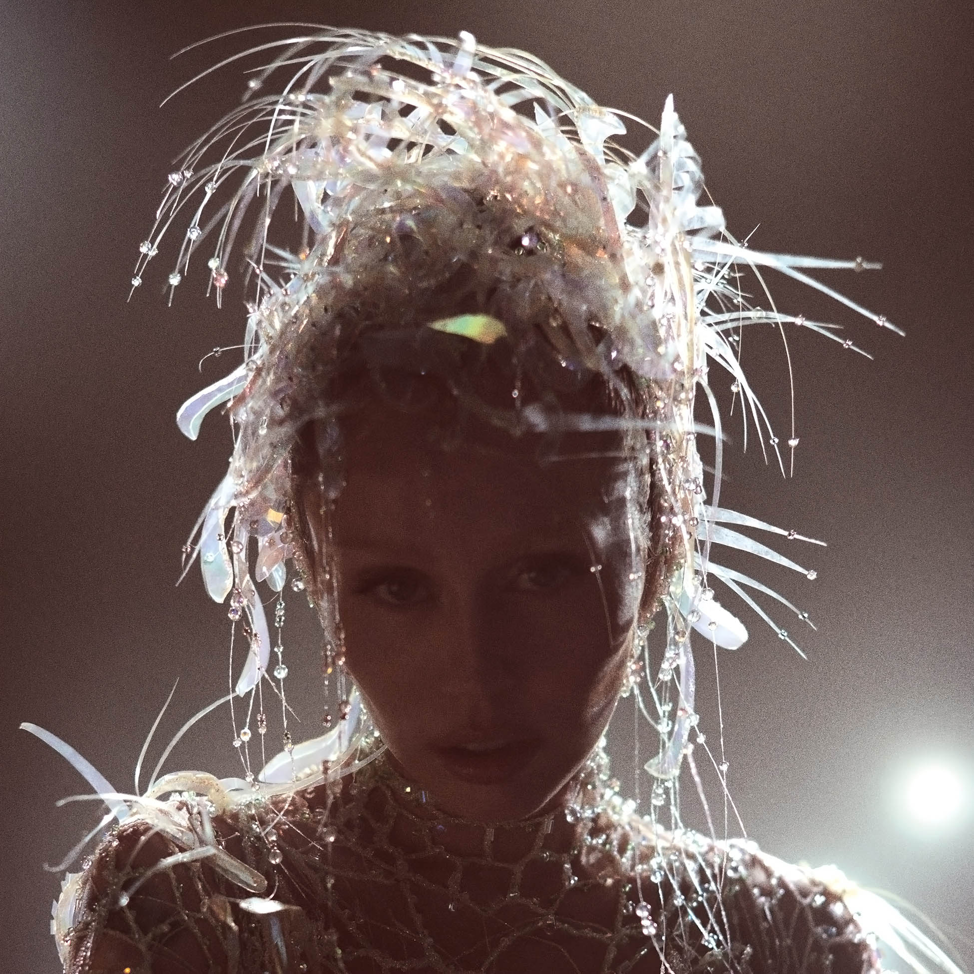 Miley Cyrus - Something Beautiful album cover, vinyl pressing with Thierry Mugler couture artwork, progressive pop and psychedelic pop