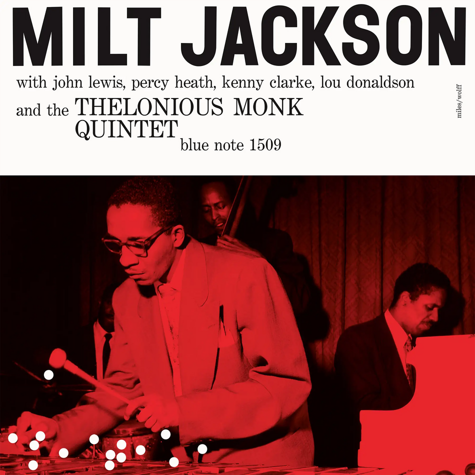Milt Jackson & The Thelonious Monk Quintet album cover, Blue Note Classic 180g mono LP