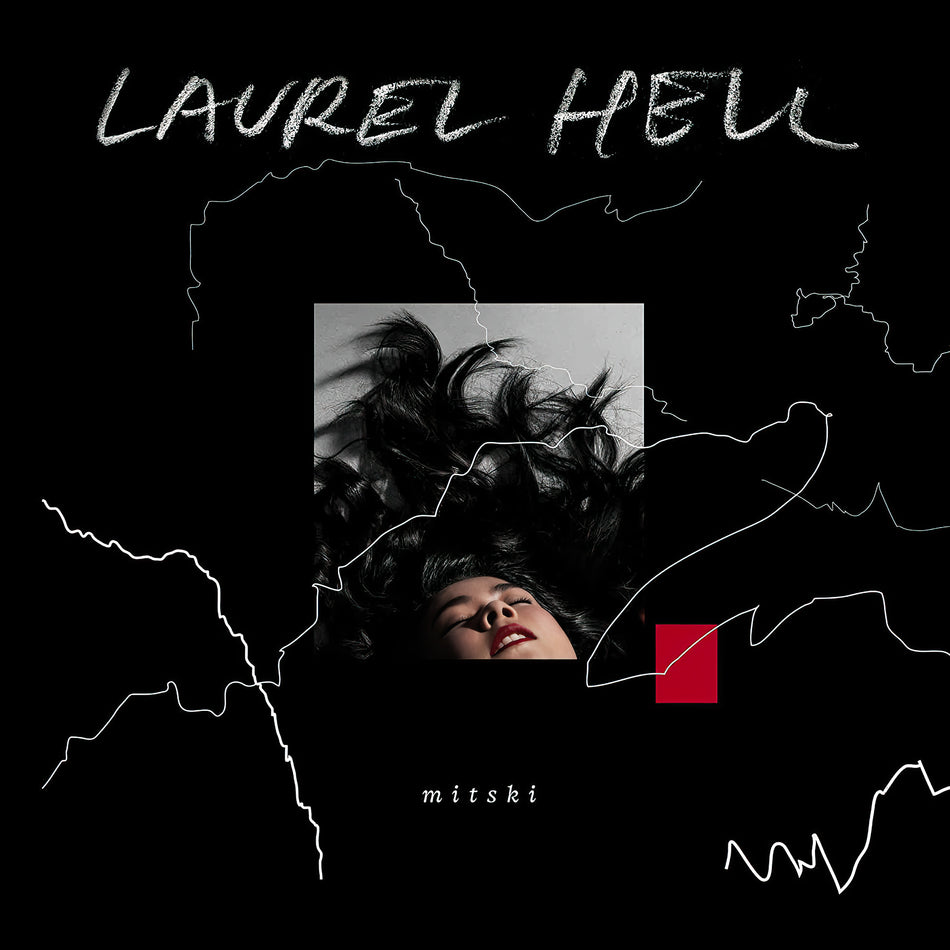 Mitski - Laurel Hell album cover, standard weight black vinyl LP, Indie Rock, artwork