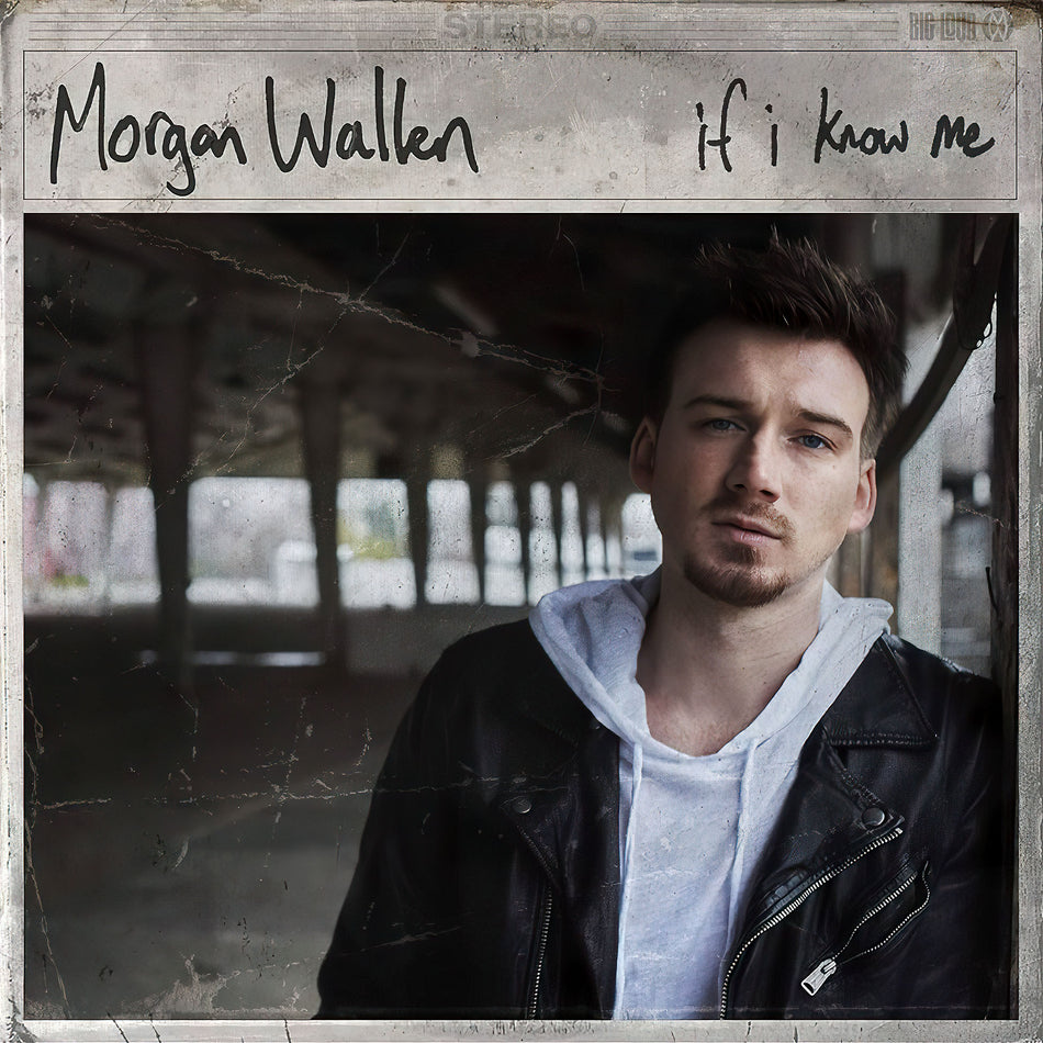 Morgan Wallen If I Know Me debut album cover, country music vinyl release, 2018 studio album