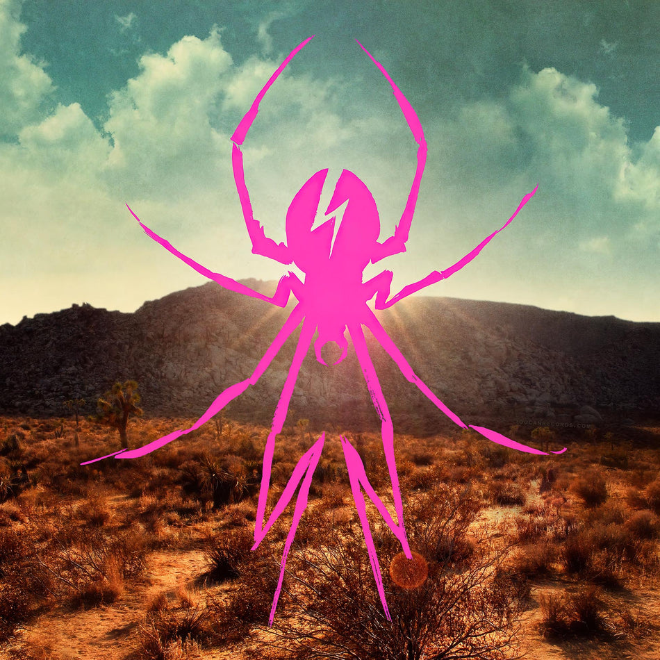 My Chemical Romance Danger Days album cover for the deluxe Green Sludge colored vinyl 2LP at ToucanRecords.com