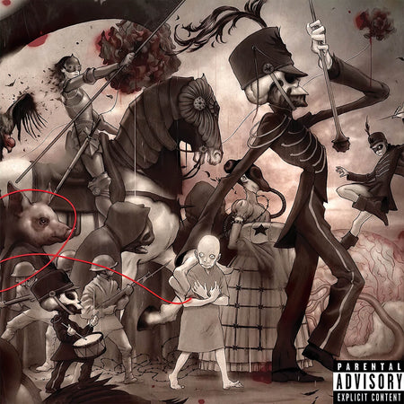 My Chemical Romance, Black Parade, 2 LP, cover, album, album art, vinyl, welcome to the black parade,
