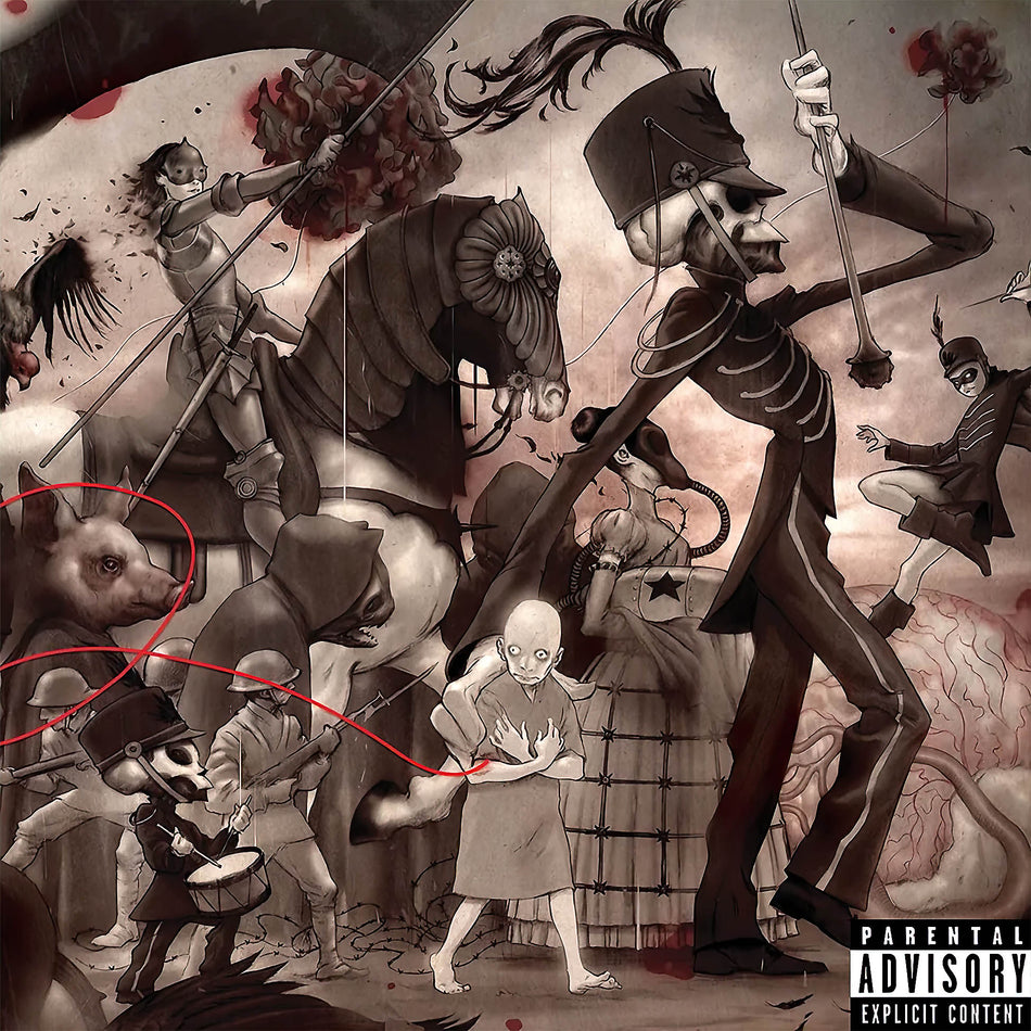 My Chemical Romance, Black Parade, 2 LP, cover, album, album art, vinyl, welcome to the black parade,