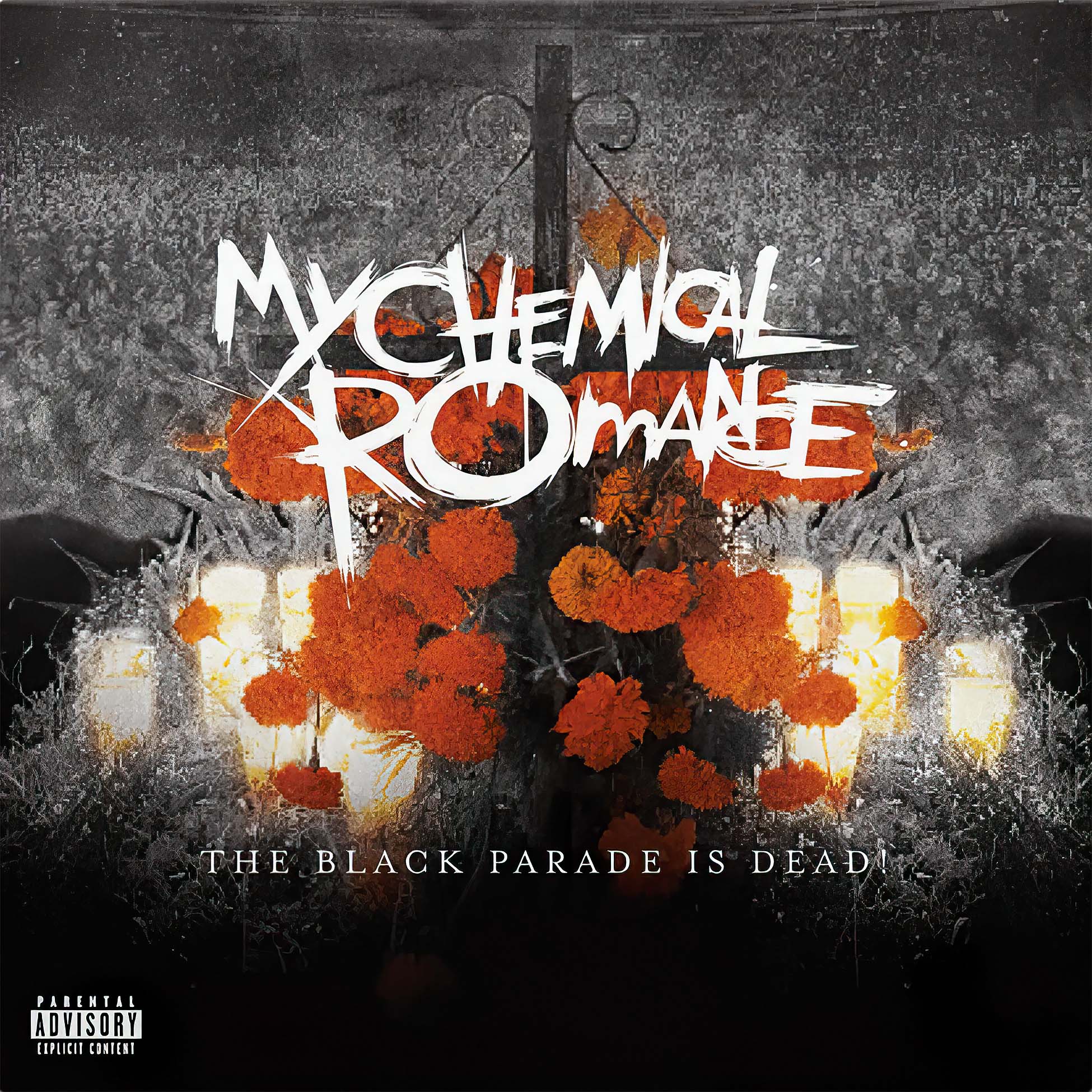My Chemical Romance, The Black Parade Is Dead, live, cover, album, album art, vinyl