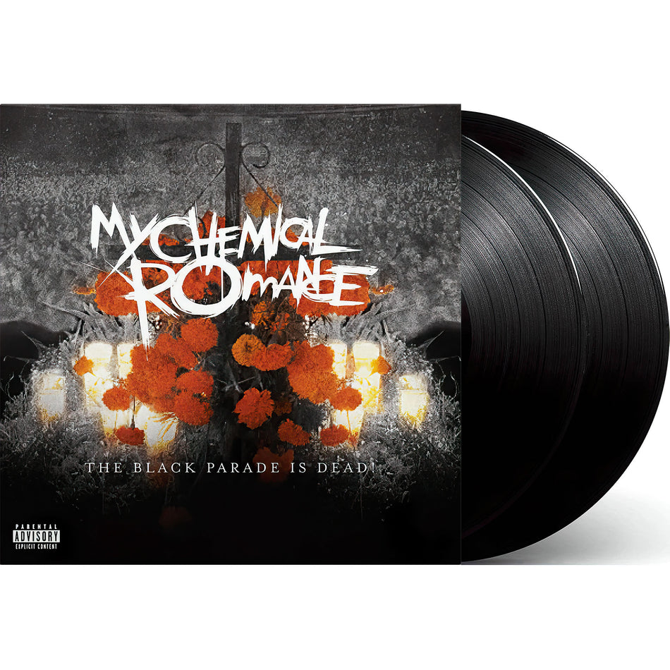 My Chemical Romance, The Black Parade Is Dead, live, cover, album, album art, vinyl, packshot