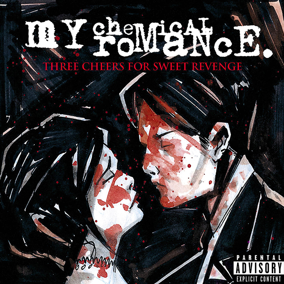 My Chemical Romance, Three Cheers For Sweet Revenge, cover, album, album art, vinyl, I'm Not Okay, I Promise, Helena, The Ghost Of You,