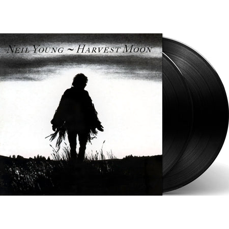 Neil Young - Harvest Moon packshot, black vinyl 2LP gatefold, 25th Anniversary Edition, Reprise Records reissue -- ToucanRecords.com