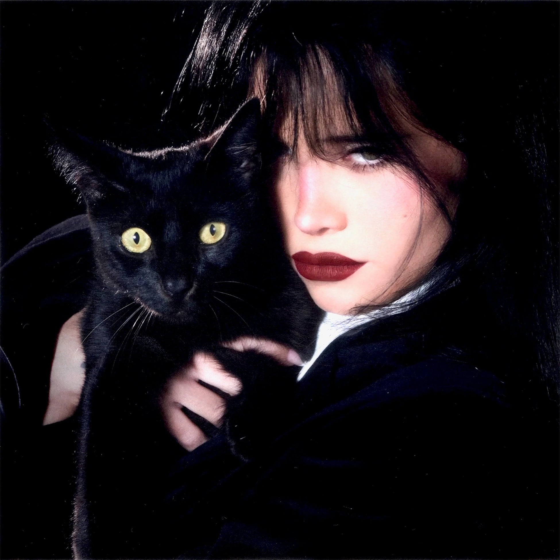 Nessa Barrett 'Jesus loves a primadonna' album cover for the crystal clear vinyl LP with "High On Heaven" and "Stay With Me"