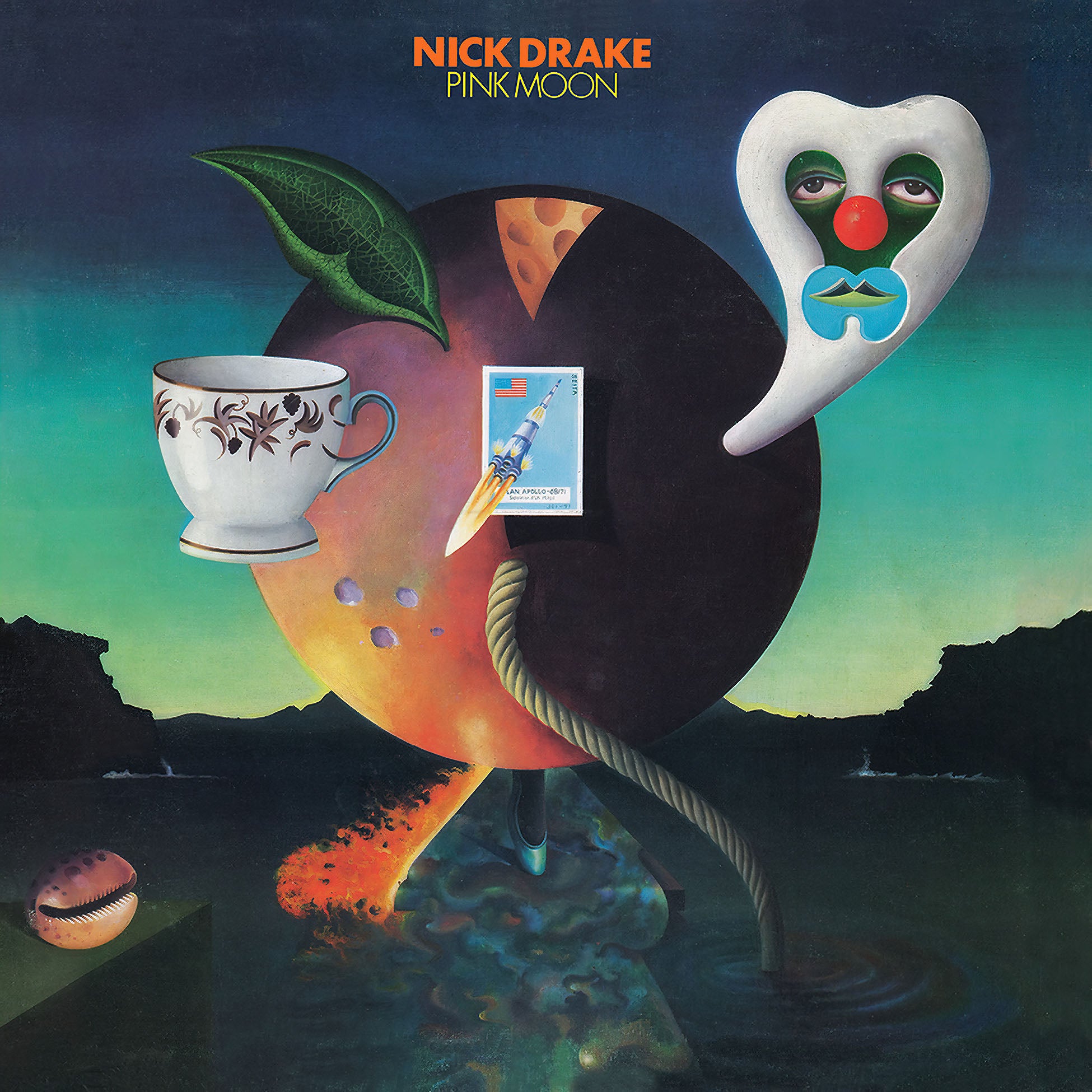 Nick Drake - Pink Moon album cover 180g black vinyl gatefold