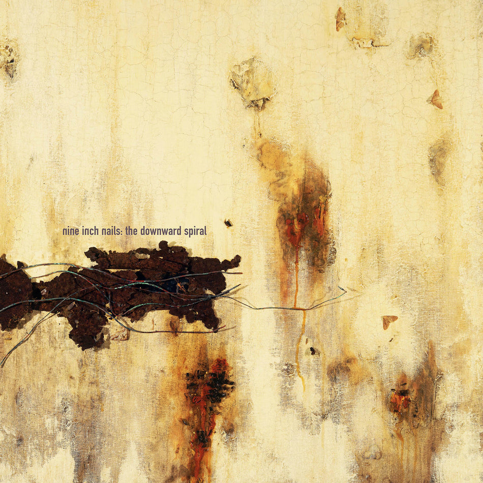 Nine Inch Nails - The Downward Spiral NIN album cover, 180g black vinyl 2LP edition, gatefold packaging, Trent Reznor