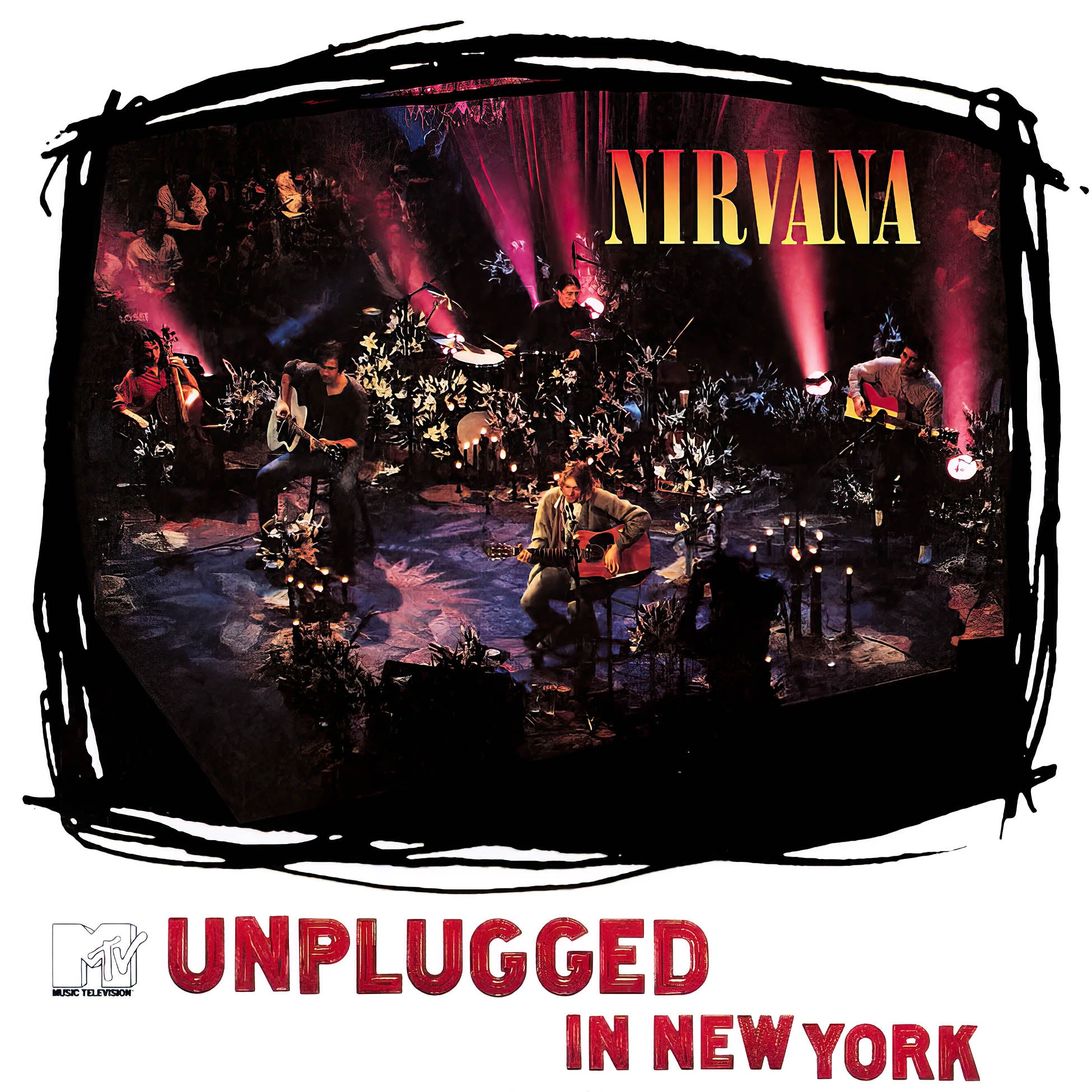 Nirvana, MTV Unplugged, New York, live, kurt kobain, cover, album, album art, vinyl
