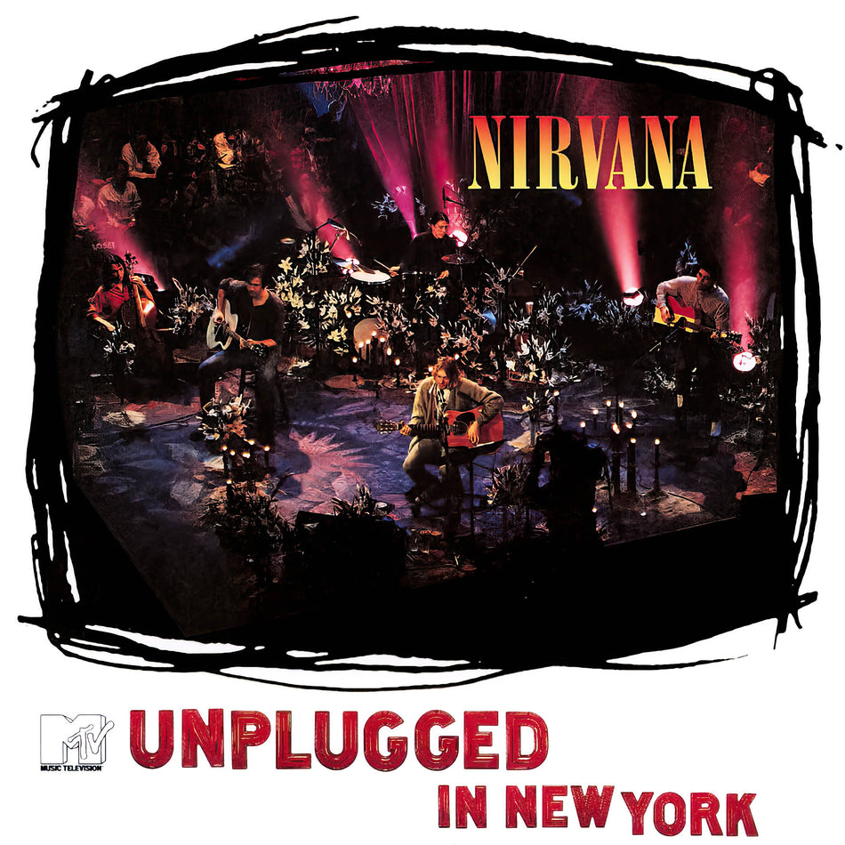 Nirvana, MTV Unplugged, New York, live, kurt kobain, cover, album, album art, vinyl