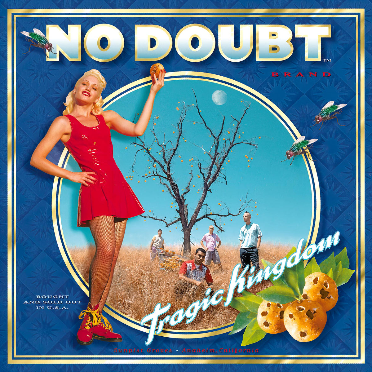 No Doubt, Tragic Kingdom, gwen stefani, cover, album, vinyl