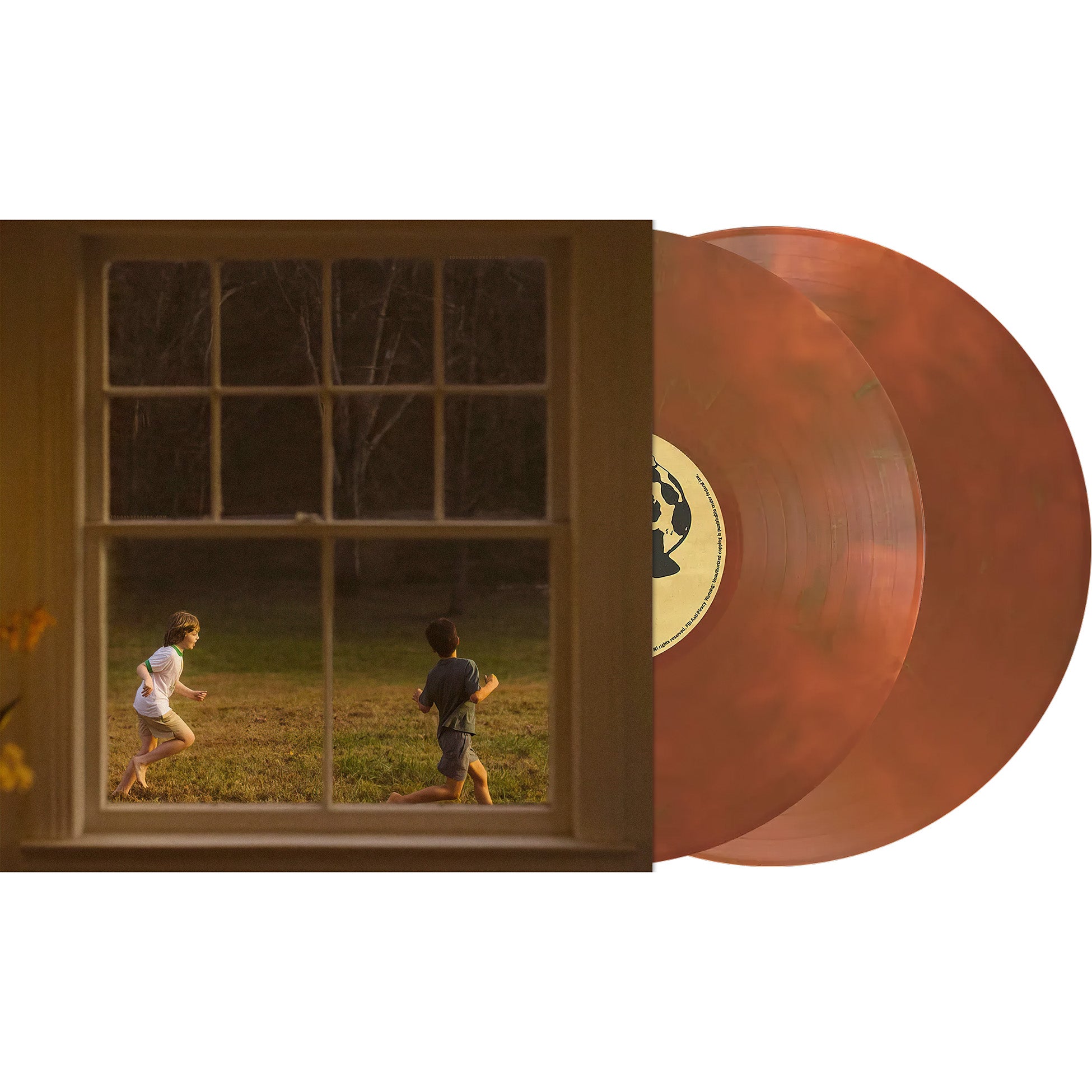 Noah Kahan The Great Divide, American Rust colored vinyl packshot 2LP Vermont singer-songwriter 2026 release